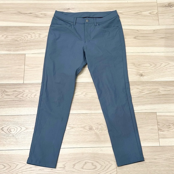 LIKE NEW Lululemon Men’s ABC Slim-Fit 5 Pocket Pant 29"L *Warpstreme - Picture 1 of 9